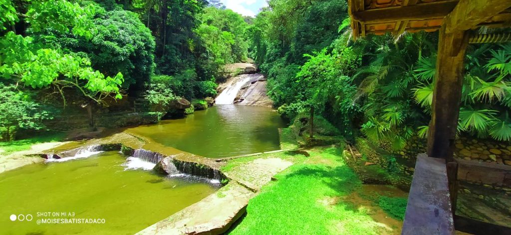 cachoeira da jacuba em jaguaraçu, procimo de marlieria